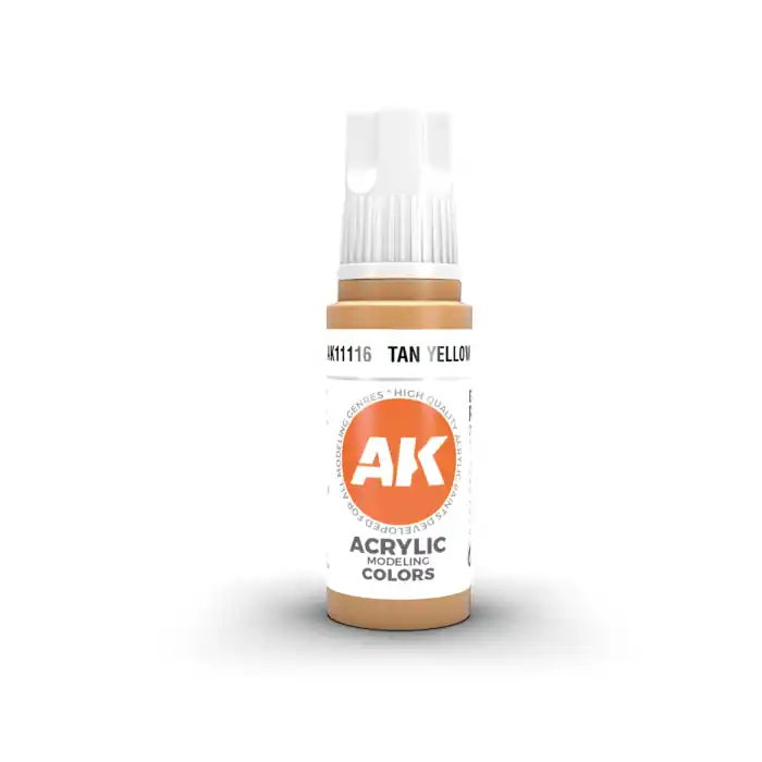 Disponibil imediat Ak Interactive 11116 - Tan Yellow 17ml