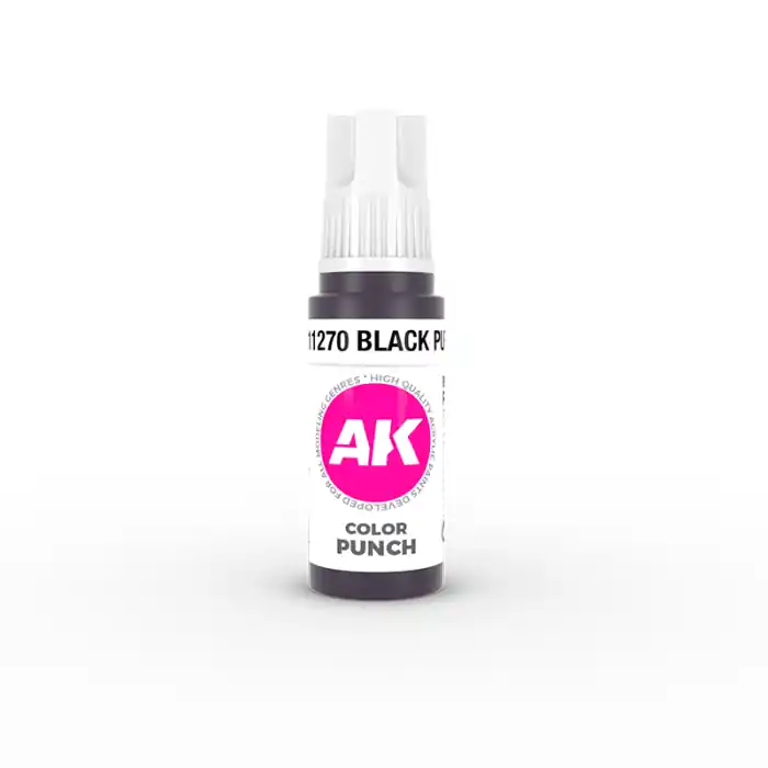 Promoție Ak Interactive 11270 - Black Purple COLOR PUNCH 17 ml
