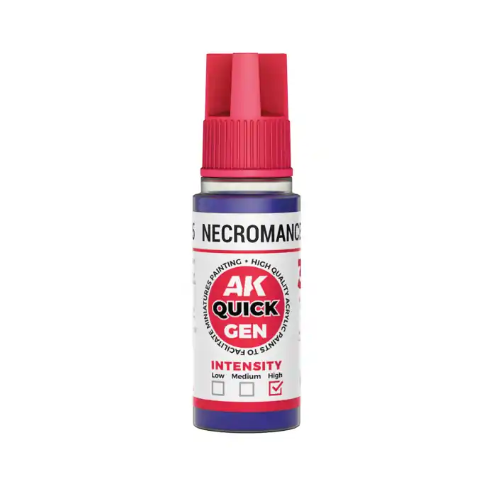 AK Interactive 17005 - Necromancer Purple 18 ml - Quick Gen Reducere extra