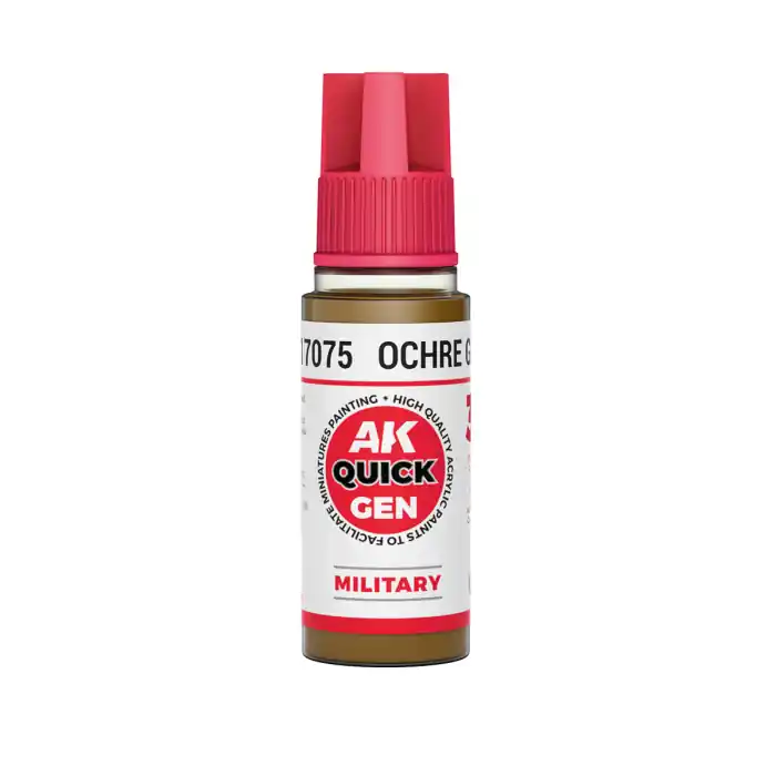 Ieftin AK Interactive 17075 - Ochre Green 18 ml - Quick Gen