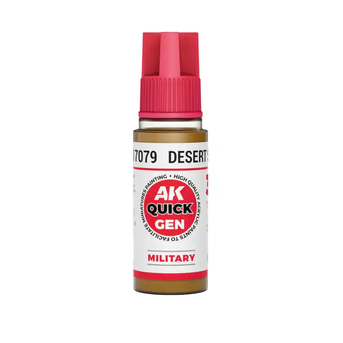 AK Interactive 17079 - Desert Sand 18 ml - Quick Gen Noutate