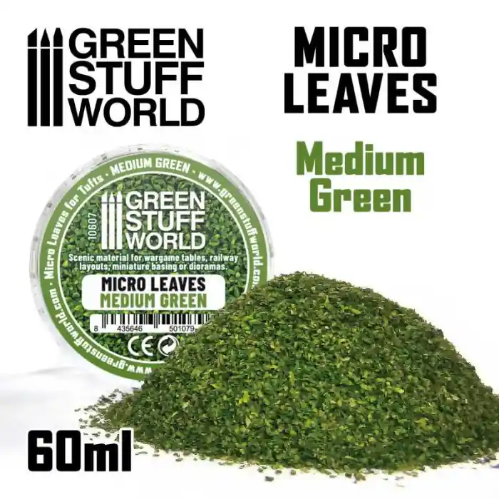 GSW - Micro Leaves - Medium green Mix Preț promoțional