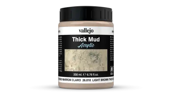Vallejo 26810 - Light Brown Mud 200ml Preț redus