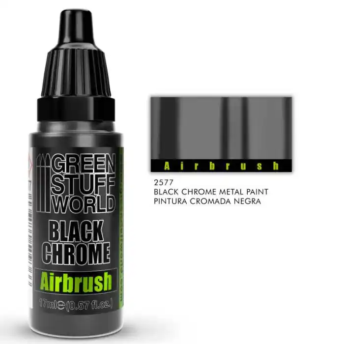 GSW - Black Chrome Paint - Airbrush Bestseller