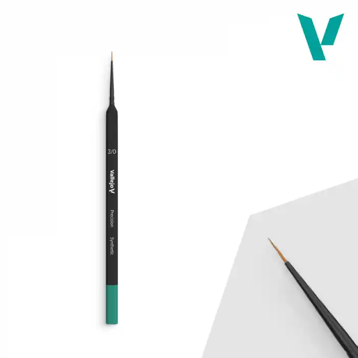 Vallejo B03030 - Precision Brush size 3/0 Livrare rapidă