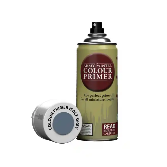 The Army Painter - Colour Primer Wolf Grey Preț promoțional