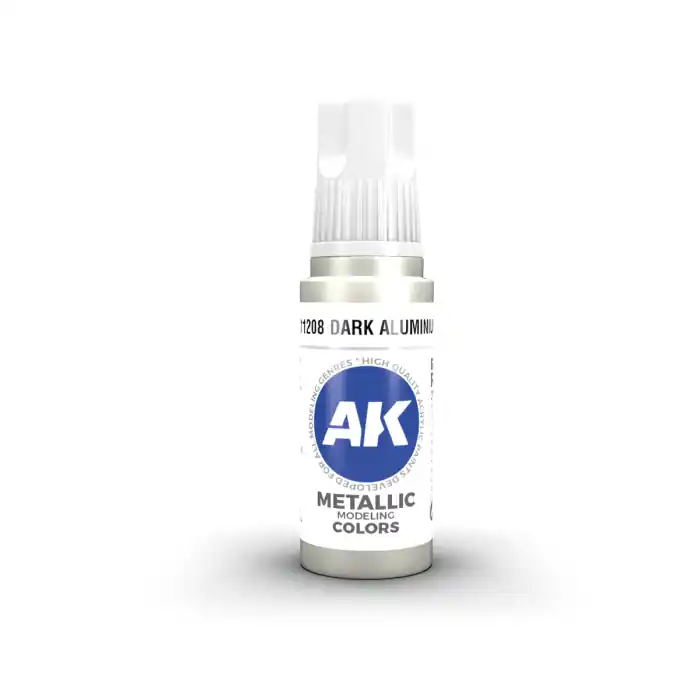 Plată sigură Ak Interactive 11208 - Dark Aluminium 17ml