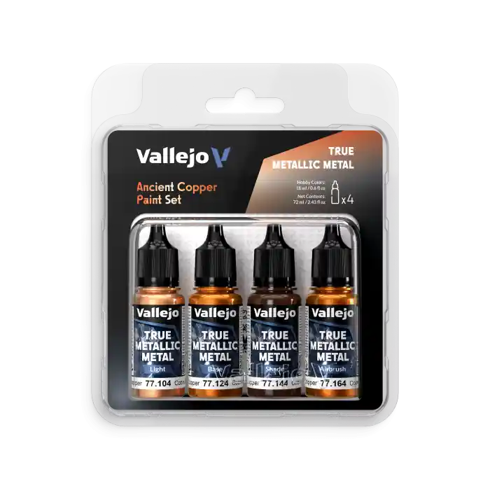 Livrare rapidă Vallejo 77253 - TMM Ancient Copper Paint Set
