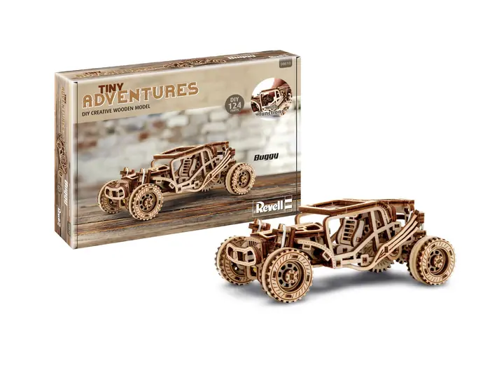 Expediere rapidă Revell 00610 - 1 32 - Puzzle 3D Tiny Adventures - Buggy