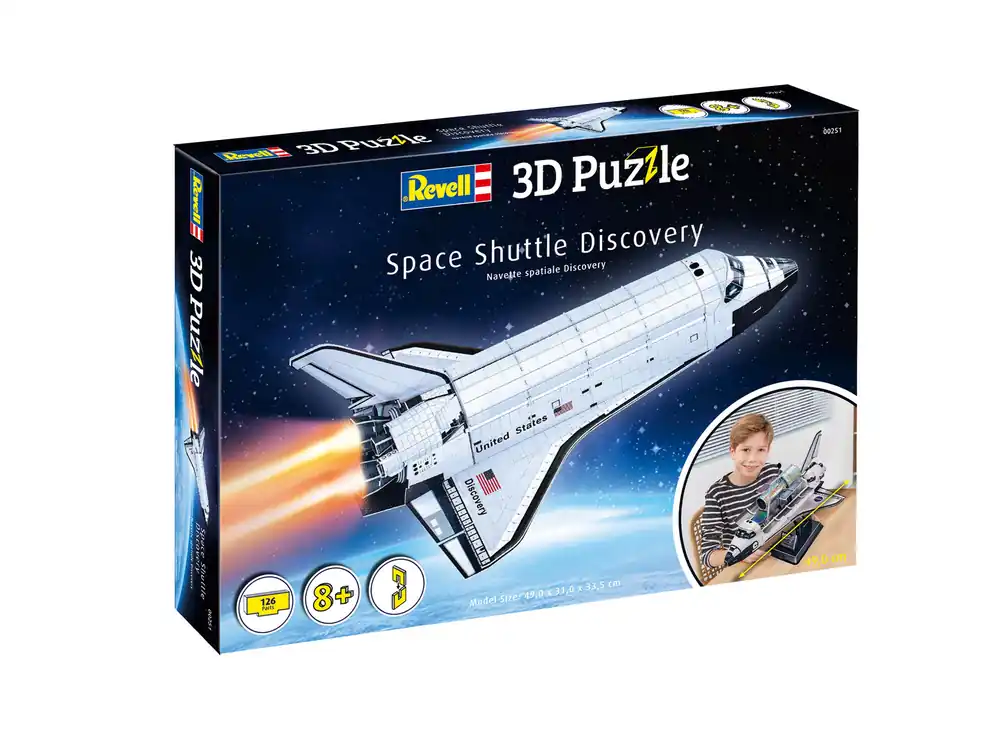 Revell - 3D Puzzle Space Shuttle Discovery Calitate înaltă