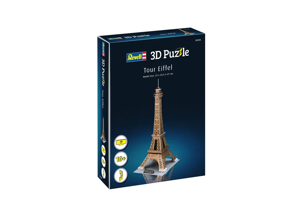 Revell - 3D Puzzle Eifel Tower Preferatul clienților