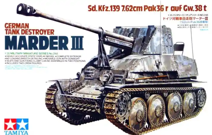 Ofertă exclusivă Tamiya 35248 - 1 35 Ger. Tank Destroyer Marder III