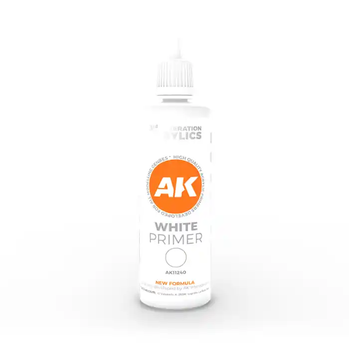 Plată sigură Ak Interactive 11240 - White Primer 100 ml