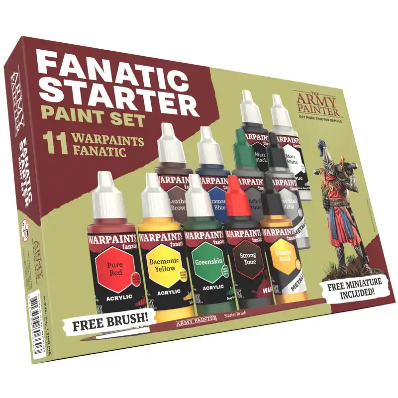 The Army Painter - Warpaints Fanatic Starter Set Vezi acum