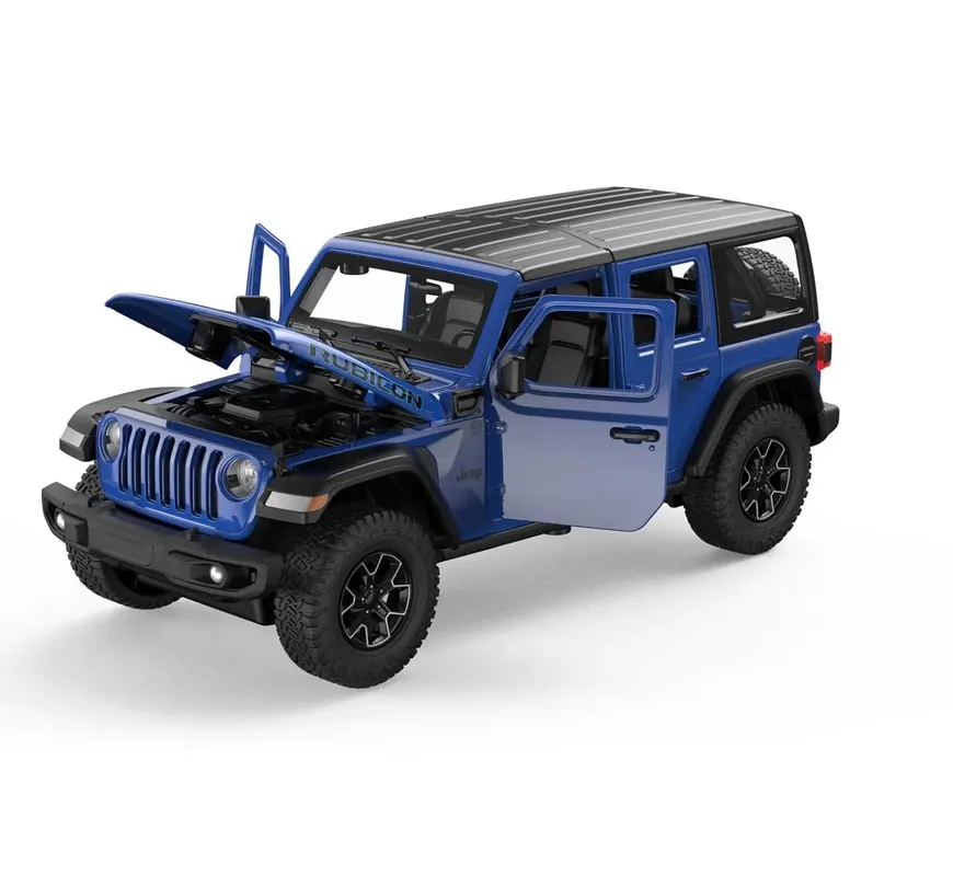 Ultima șansă Jeep Wrangler Rubicon 4Xe Blue scala 1/32