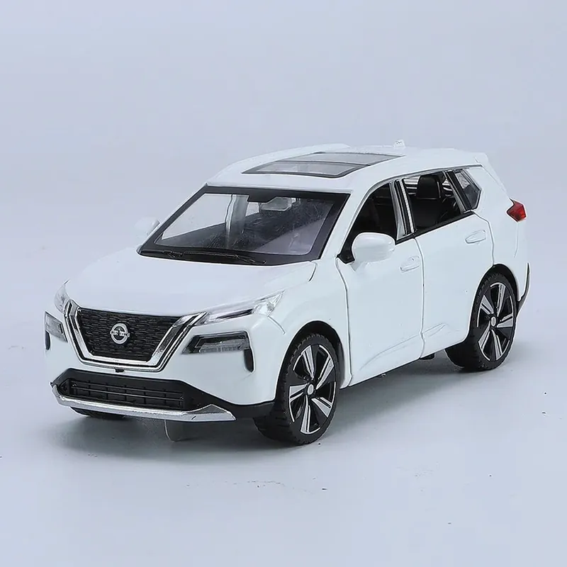Nissan X-trail White 2023 (replica) cu led-uri si sunete Reducere