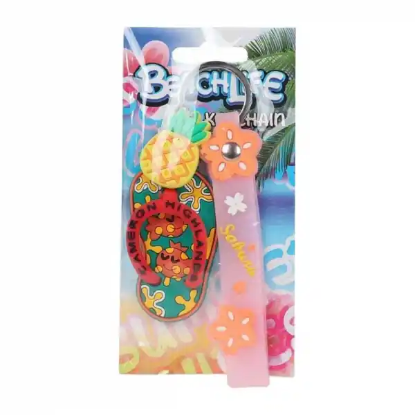 Chilipir Breloc in forma de papuc plaja, Pentru copii, Multicolor