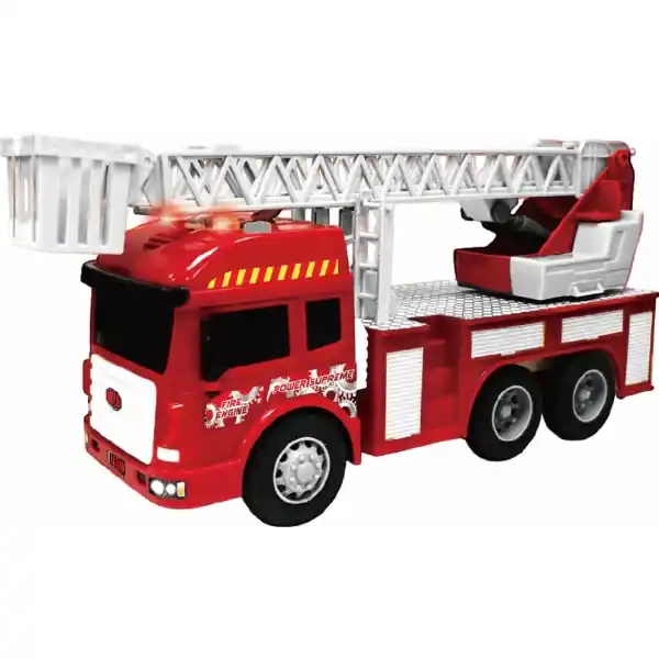 Vehicul cu lumini, sunete și fricțiune, 1 14, Autospecială 28,5 cm, Jucărie pentru copii, Roșu Livrare expres