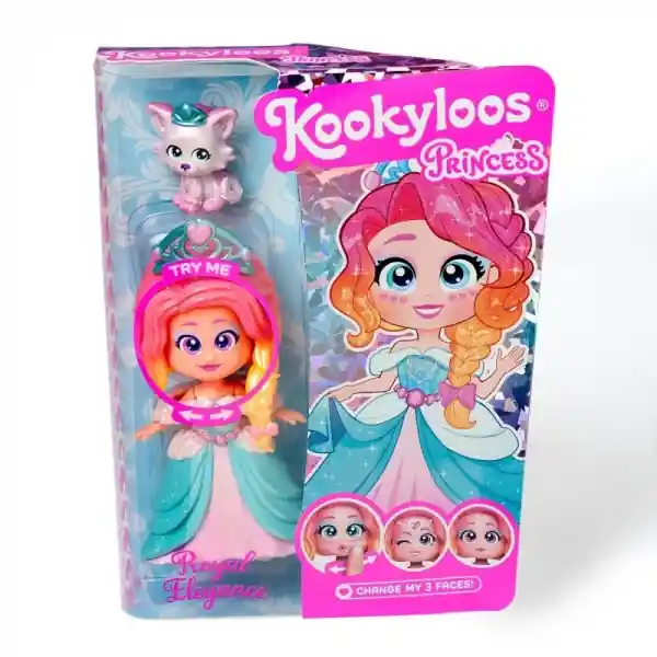 Retur gratuit Papusa Kookyloos Princess, Royal Elegance