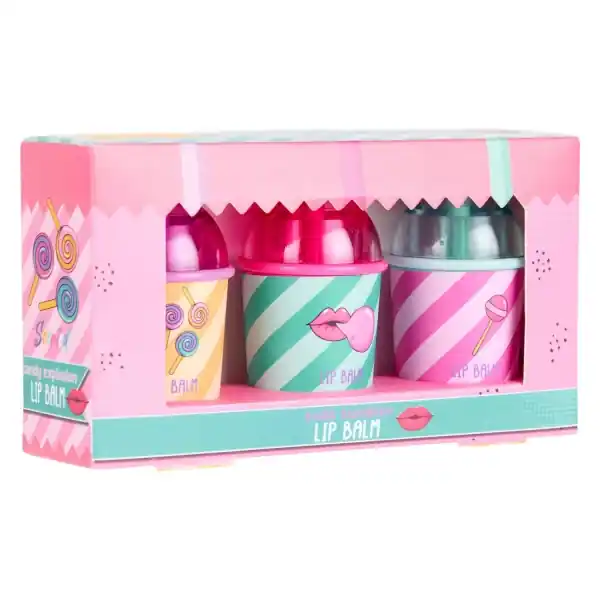 Set 3 Balsam de Buze, Create It!, Diferite Arome, +6 Ani Comandă acum