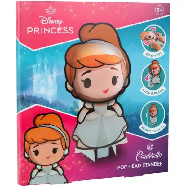 Figurina 3D Pop Head Princess Cinderella, Figură De Colecție Super ofertă