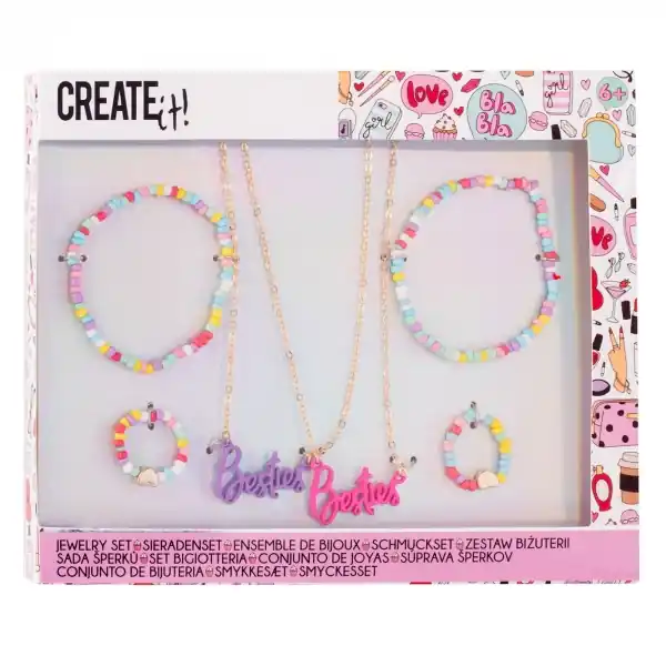 Set accesorii pentru copii, Create It!, Besties Calitate înaltă