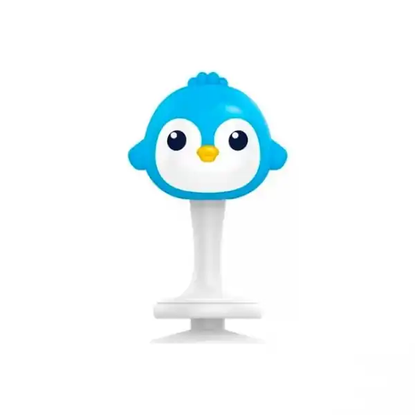 Doar azi Jucarie senzoriala maracas zornaitoare Pinguin, 12 cm