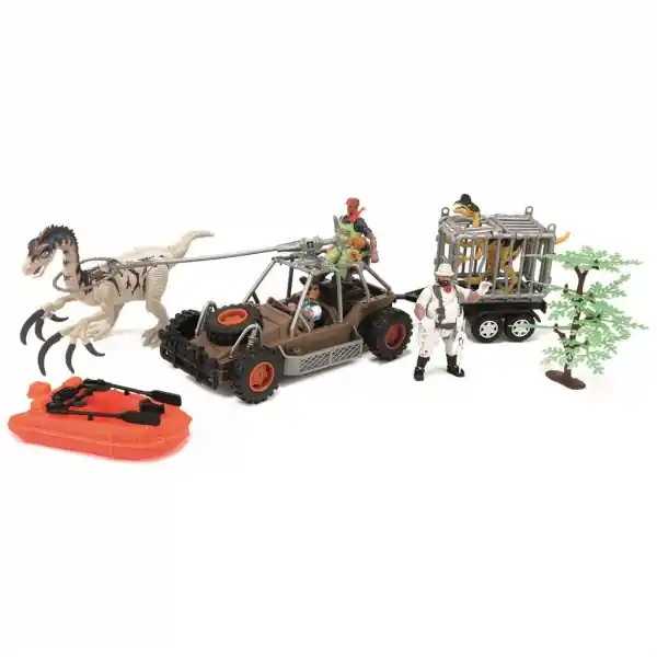 Set de joaca dinozauri si accesorii, Toi-Toys Discount