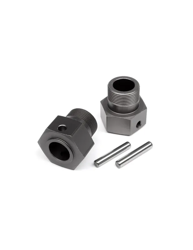 Mai ieftin Set HEX roata 24x27mm (GUNMETAL/2buc) Hpi Baja