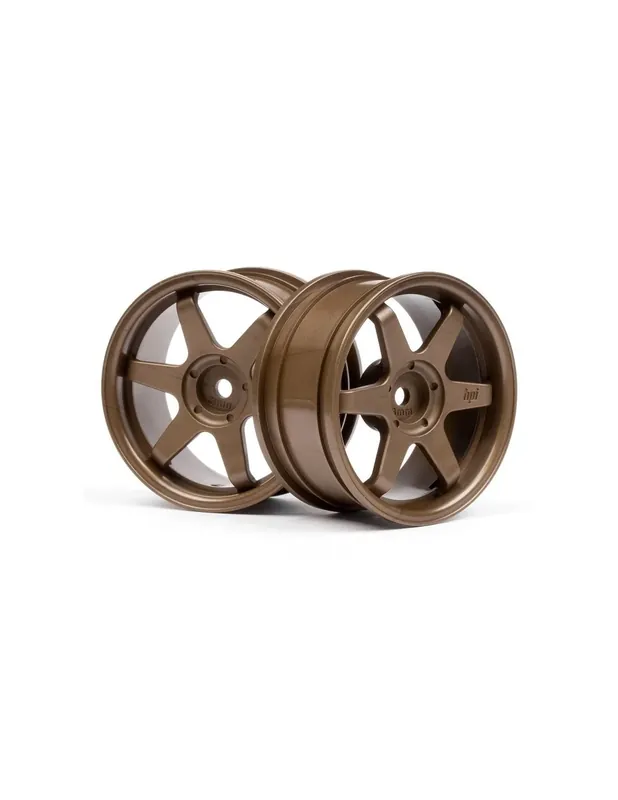 Ieftin Set jante HPI TE37 26mm BRONZE (3mm OFFSET/2buc)