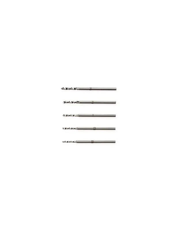 Ofertă Set biti burghiu 0.9 / 1.0 / 1.1 / 1.2 / 1.3mm Tamiya
