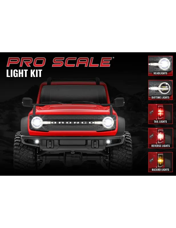 Preferatul clienților Kit Complet Lumini pentru TRX-4M - Ford Bronco
