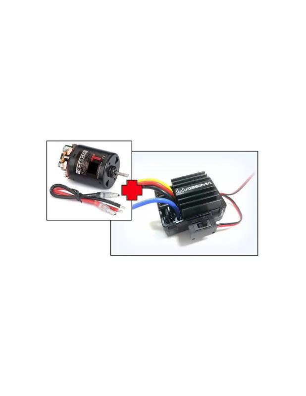 Combo 1 10 Brushed ESC WP1040 - 40A + Motor Thrust B-Spec 21T Premium