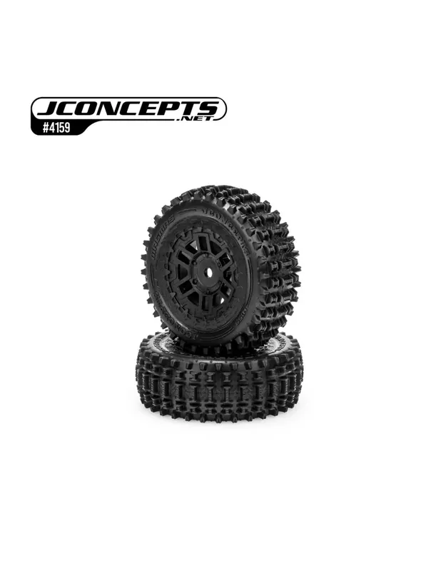 Reducere extra Roti JConcepts Magma Yellow Premontate pe Jante Shuttle ARRMA Typhon Grom (2 buc) JC4159-30912