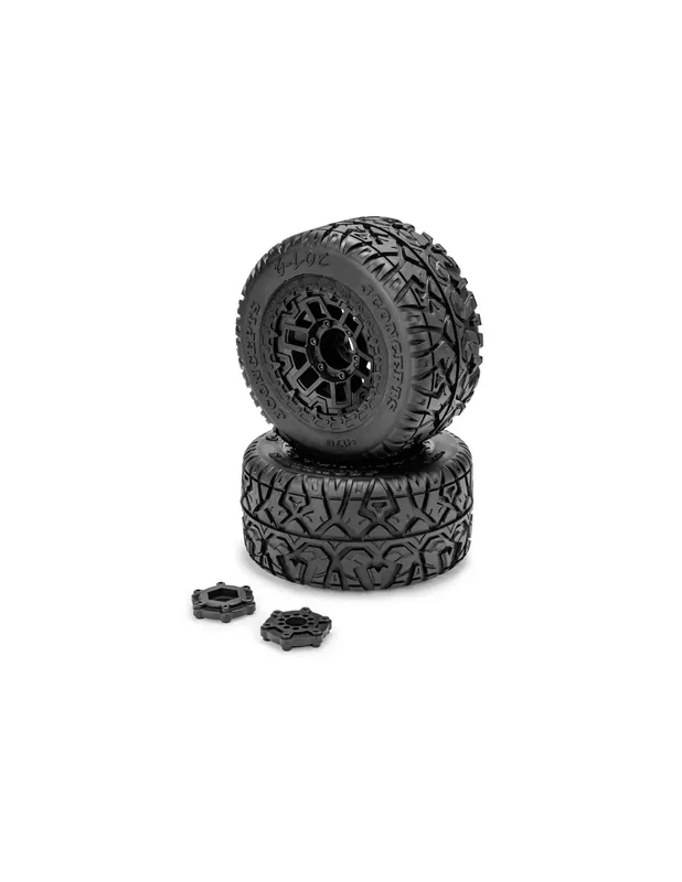 Ieftin Roti JConcepts G-Locs Platinum pe Jante Shuttle Traxxas Maxx ARRMA Kraton 4S Kagama 4S (2 buc) JC4176-39812
