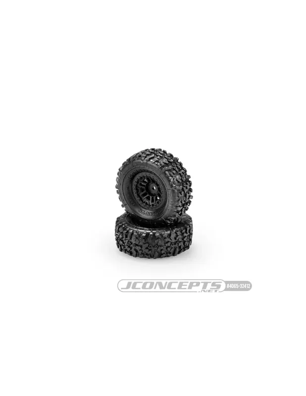 Cel mai vândut Set roti JConcepts Landmines 57mm Green pentru Traxxas TRX-4M JCO4065-32412