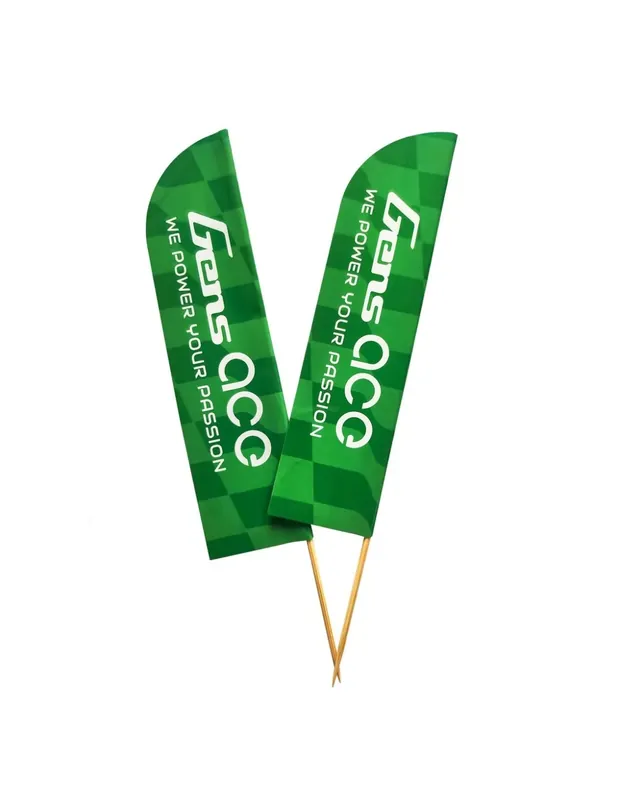 Set 2 steaguri Gens Ace 150 x 37 5 mm GEA FLAG 02 Ofertă limitată