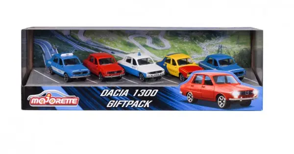 Majorette macheta Set Dacia 1300 5-pack, 1 64 Ofertă limitată