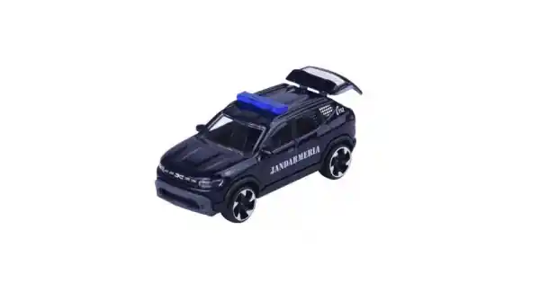 Macheta auto Dacia Duster 3 Jandarmeria, 1 64, Majorette Ofertă limitată