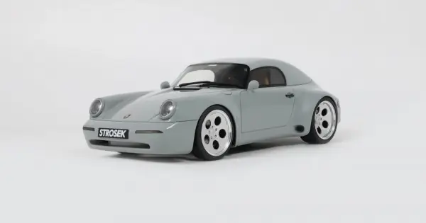 Reducere de preț Macheta auto Porsche Strosek Mega 30 Speedster, Classic grey, 2023, GT924, 1 18, GT Spirit