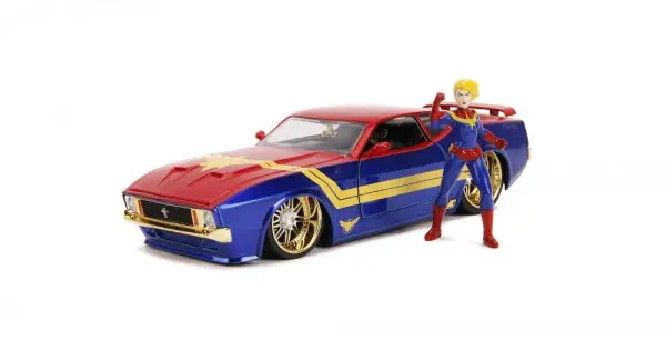 Discount Macheta auto Ford Mustang Mach I Captain Marvel 1973, 1 24 Jada
