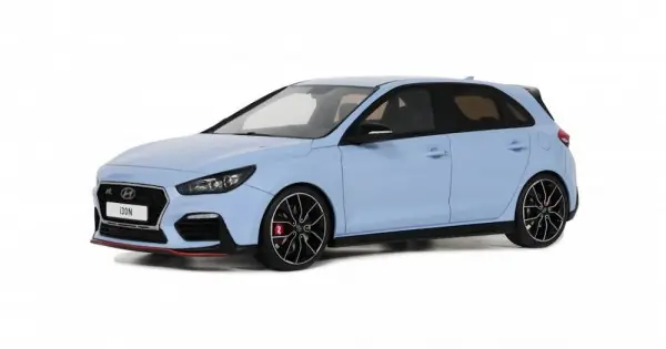 Macheta auto Hyundai I30 N blue OT425 2017 LE2500pcs, 1 18 Otto Models Premium