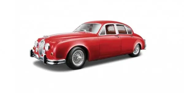 Macheta auto Jaguar Mark II rosu 1959, 1 18 Bburago Preț mic