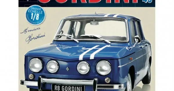 Reducere specială Macheta auto Renault 8 Gordini KIT Nr.45, scara 1 8 Eaglemoss