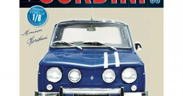 Ofertă specială Macheta auto Renault 8 Gordini KIT Nr.38, scara 1 8 Eaglemoss