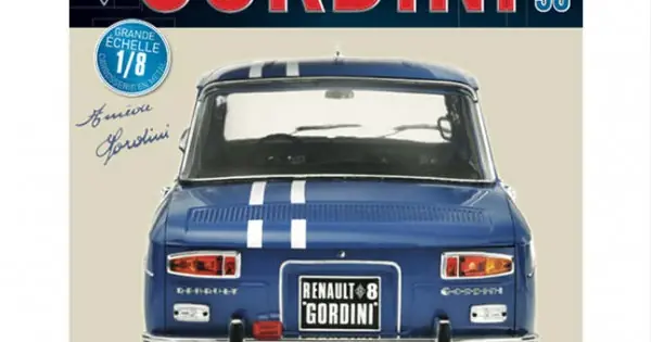 Macheta auto Renault 8 Gordini KIT Nr.36, scara 1 8 Eaglemoss Nu rata