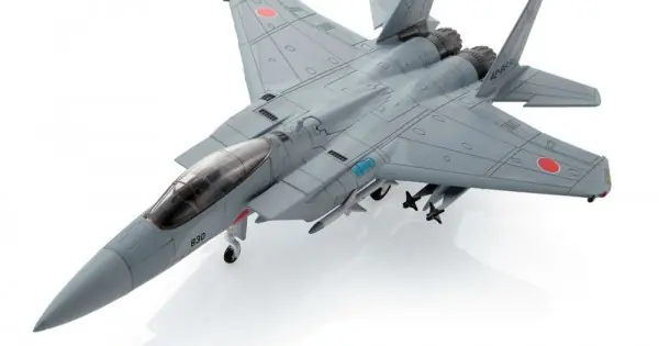 Calitate înaltă Colectie machete militare Armata Japoneza, avion McDonnell F 15J 01, 1 100 Deagostini