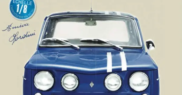 Macheta auto Renault 8 Gordini KIT Nr.34, scara 1 8 Eaglemoss Cumpără online