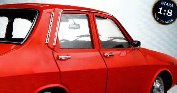 Macheta auto Dacia 1300 KIT Nr.56 - elemente bancheta part 5, scara 1 8 Eaglemoss Premium