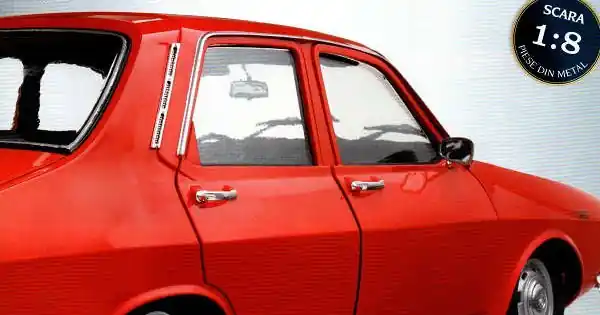 Macheta auto Dacia 1300 KIT Nr.124 (4) Supliment - figurina sotie, scara 1 8 Eaglemoss Cel mai bun preț